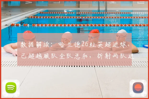 数据解读：哈兰德26粒英超进球，已超越狼队全队总和，折射两队进攻端巨大差异