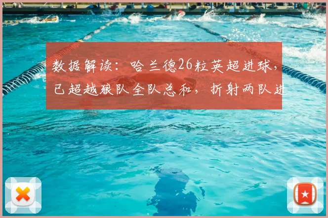 数据解读：哈兰德26粒英超进球，已超越狼队全队总和，折射两队进攻端巨大差异